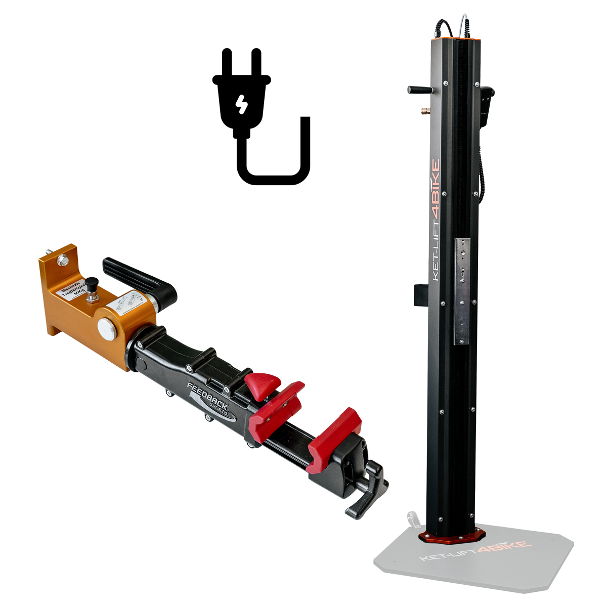 Bike repair stand electric with mounting clamp Feedback